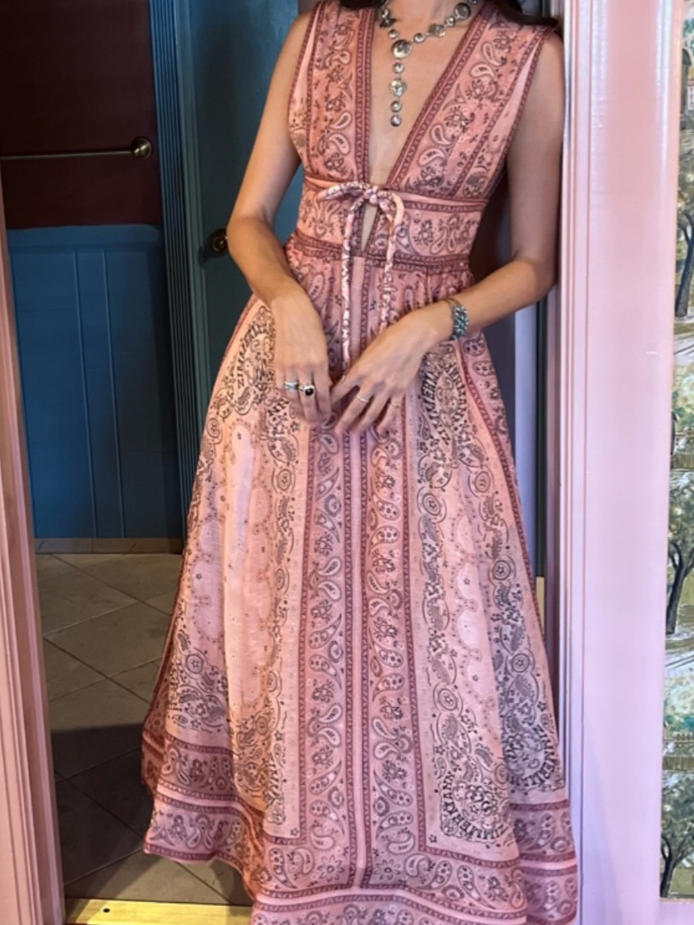 Matchmaker Bandana Print Dres